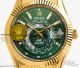 N9 Factory 904L Rolex Sky-Dweller World Timer 42mm Oyster 9001 Automatic Watch - Yellow Gold Case Green Dial (2)_th.jpg